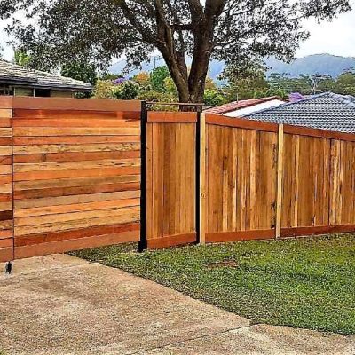 Coffs Harbour Hardwood Paling fence