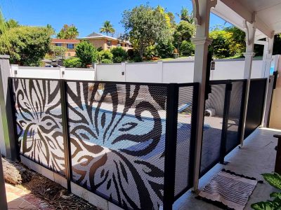 Perforated Aluminium Pool Fence Coffs Harbour